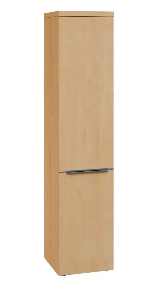 SIN 5 - 42D kancelářská skříň, 2-dveřová, pravá, 1820x400x400, javor horský